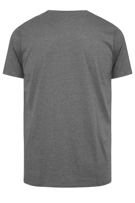 Badrhino Charcoal Grey Core T Shirt Badrhino
