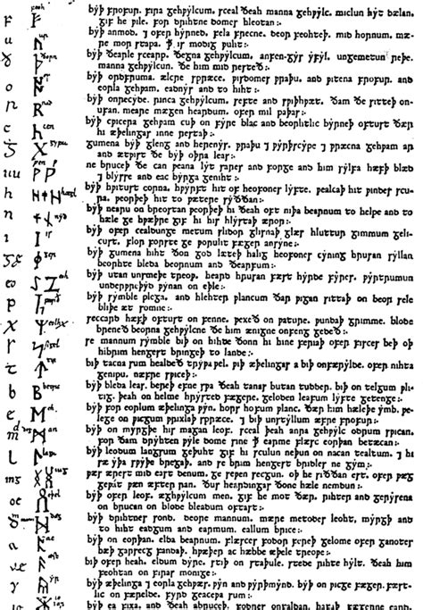 Old English Rune Poem Wikipedia The Free Encyclopedia Old English