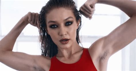 Fans Are Divided Over Gigi Hadids Natural Armpit Hair Metro News