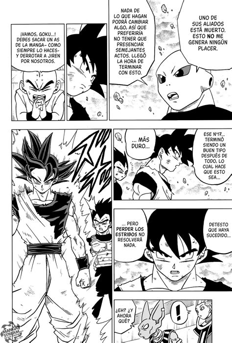 Goku Ultra Instint Vs Jiren 2 Dragon Ball Super Manga 40 Español Mx Manga