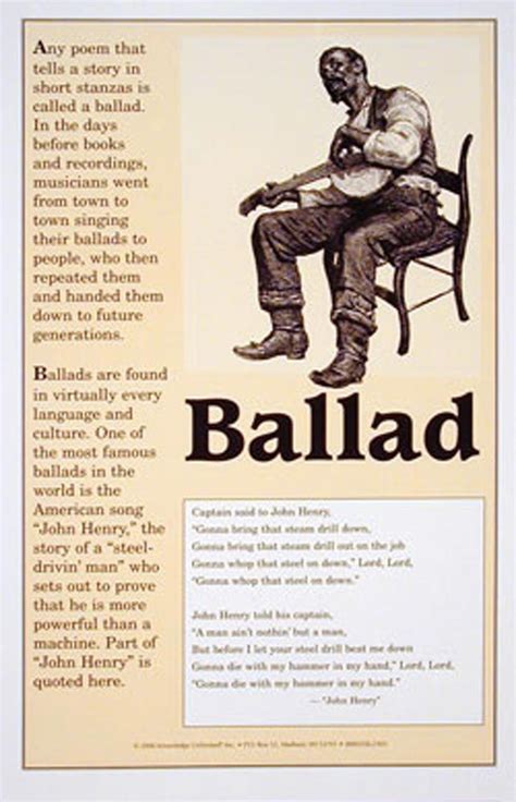 This article examines and gives examples of specific short poetic forms like the haiku, tanka, nonets and how about this? Ballad - Poetry Forms - poster