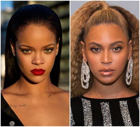 Beyoncé And Rihanna Look Nothing Alike Rihanna Looks Rihanna Beyonce
