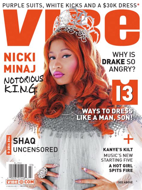 Nicki Minaj Covers February March 2012 Vibe Magazine