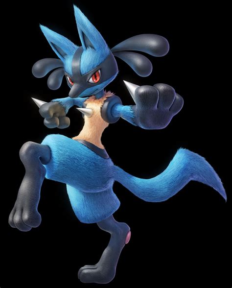 Smash Render Lucario By Raseinn Super Smash Brothers Ultimate Know