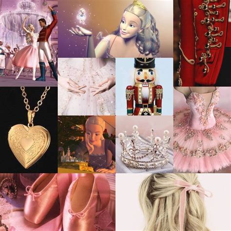 A Collage Of Photos With Barbie Dolls Tiaras And Other Items In Them
