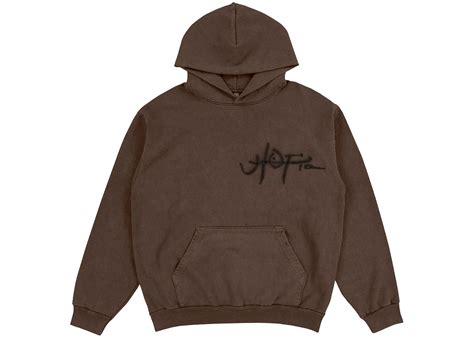 Travis Scott Utopia A2 Hooded Sweatshirt Brown Mens Fw23 Us