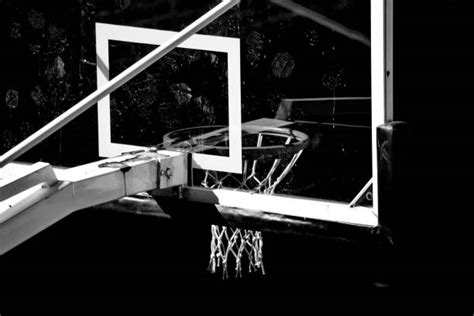 Black And White Basketball Court Stock Photos Pictures And Royalty Free