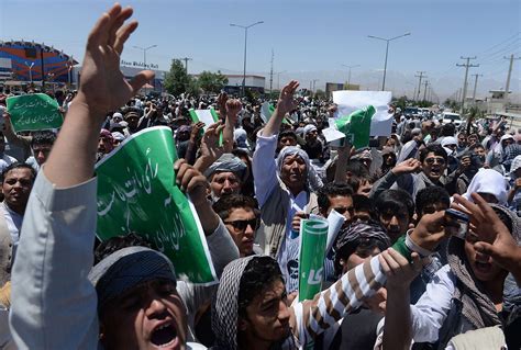 Afghans Protest Alleged Election Fraud The Washington Post