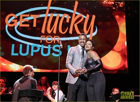Michael B Jordan Supports Nick Cannon At Get Lucky For Lupus La