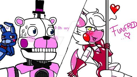 Pin On Funtime Freddy And Bon Bon Me Bonnet And Funtime Foxy