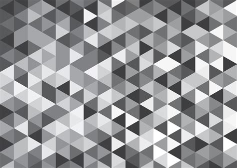 Vector geometric background, mosaic of triangles and cubes ...