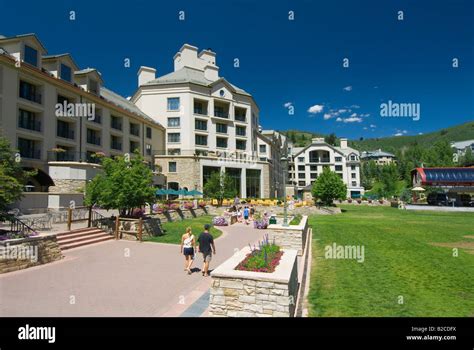 Park Hyatt Beaver Creek Resort And Spa Colorado Stock Photo Alamy
