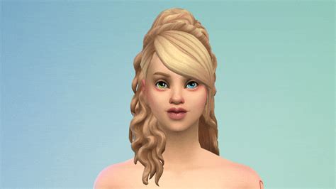 Sims 4 Cc Sisselin Curly Ponytails After Seeing