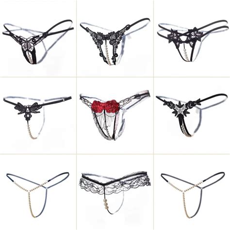 Sexy Lingerie Lace Women S Panties Hollow Out G String Thong Erotic Embroidery Female Underwear