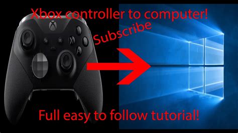 How To Connect Your Xbox Controller To Your Computer Youtube