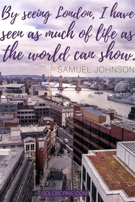 These 10 London Quotes Will Probably Inspire A Visit Solosophie