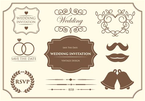 Free Wedding Ornament Vectors Download Free Vector Art Stock