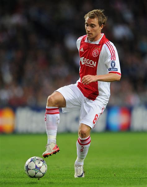 The ajax youth player spent seven years with tottenham, scoring 69 goals in 305 appearances. Christian Eriksen Photos Photos - AFC Ajax v Olympique ...