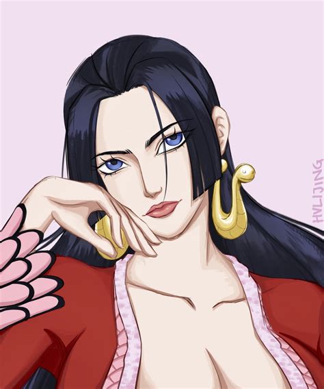 I Just Finished Amazon Lily And I Had To Draw Boa Hancock Because