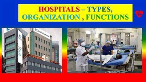 Hospitals Types Organization And Functions Youtube