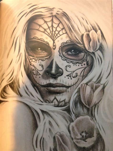 Chicano Drawings Tattoo Style Drawings Body Art Tattoos Girl Tattoos Day Of The Dead Tattoo