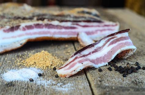 Homemade Bacon Dry Cured And Air Dried Shaye Elliott