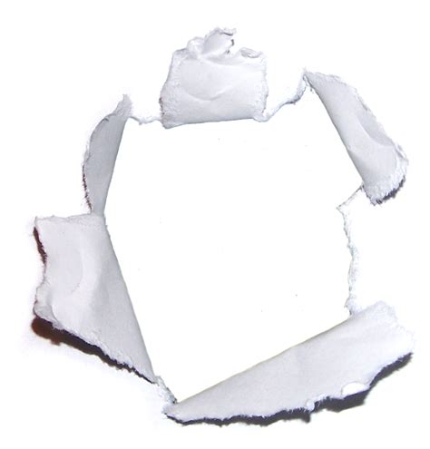 Hole In Paper Png Paper Hole Png Table Transparent Png Download