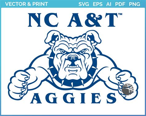 North Carolina Aandt Aggies Alternate Logo 2006 College Sports