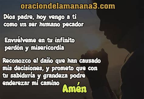 Oraciones A Dios Para Pedir Perdón