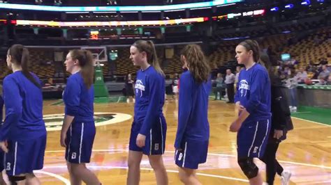 Maybe you would like to learn more about one of these? The Braintree girls get pumped up before the state ...