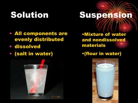 Ppt Solutions And Other Mixtures Ch 6 1 And 6 2 Powerpoint