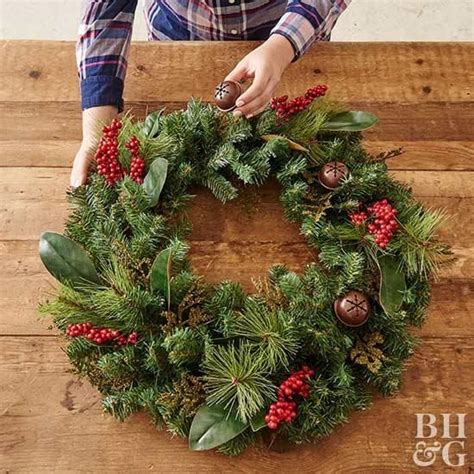 Make This Diy Evergreen Wreath In 2 Simple Steps In 2023 Christmas