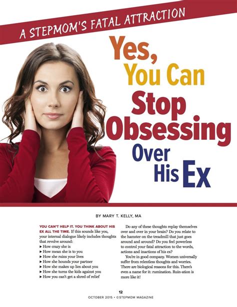 Stop Thinking About His Ex Wife Stepmom Magazine