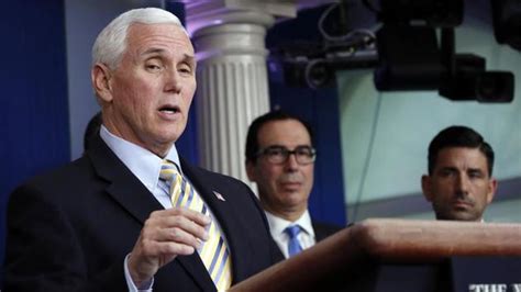 Covid 19 Us Vice Prez Pence To Not Self Quarantine After Aide Tests