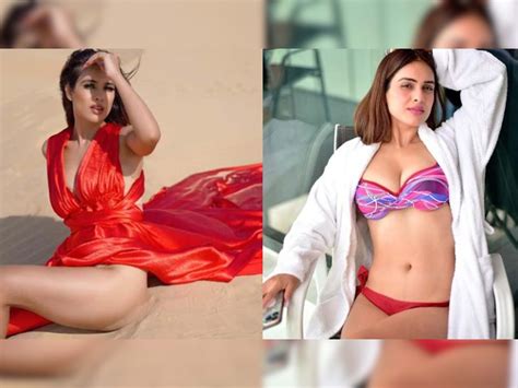 bhojpuri actress neha malik bold and hot bikini photos viral on internet इस भोजपुरी हसीना के