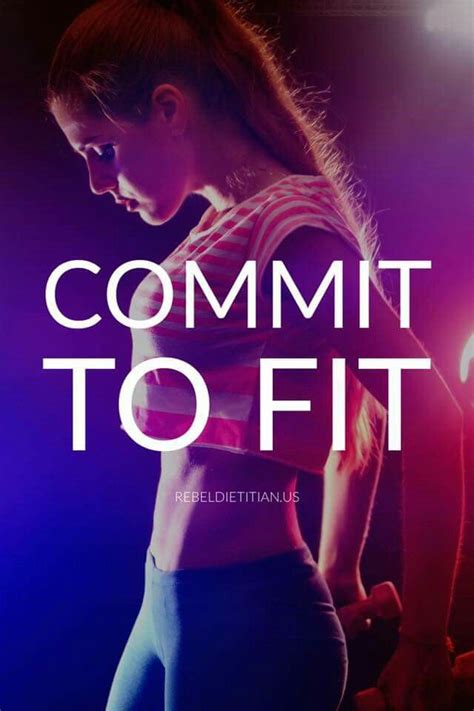 Commit To Fit With Images Fitness Motivation Quotes