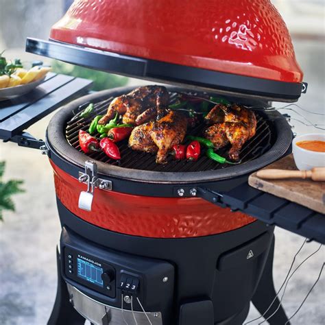 Kamado Joe Konnected Joe Digital Charcoal Grill And Smoker With Auto