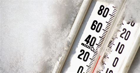Sub Zero Temperatures - MeaningKosh