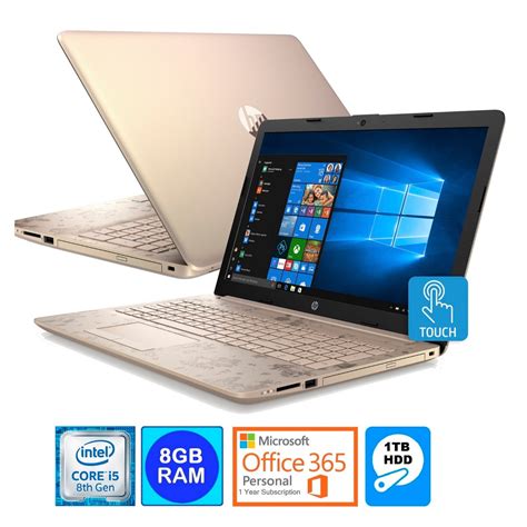Hp 156″ Touch Screen Laptop Intel I5 8250u 8gb 1tb Hdd Office 365 Refurbished Clevergrabs