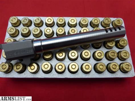 Armslist For Sale 357 Sig Barrel And Free Ammo