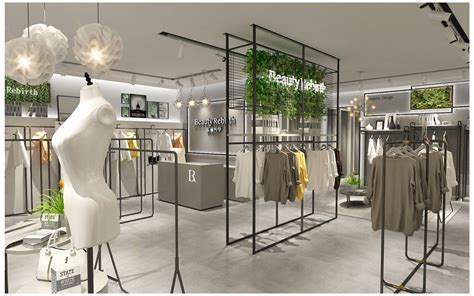 Womens Fashion Garment Clothing Store Layout Plan Design Boutique