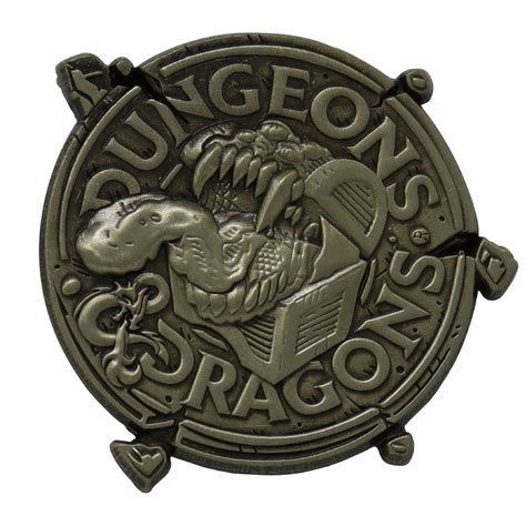 Dungeons And Dragons Premium Pin Badge At Mighty Ape Nz