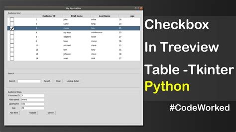 Python Listbox With Tkinter Treeview How To Avoid Empty Rows At The Hot Sex Picture