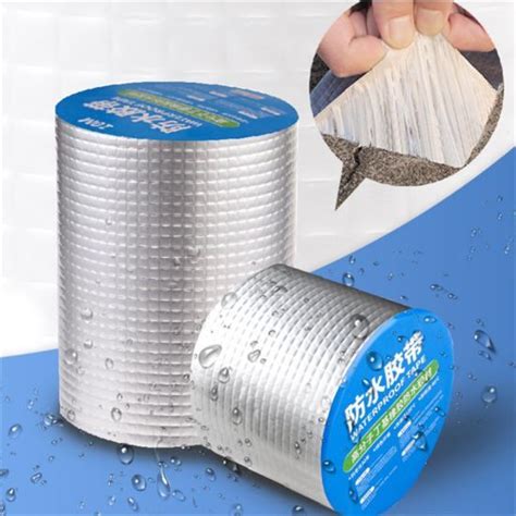 Aluminum Foil Tape Butyl Waterproof Tape Super Fix Repair Wall Crack