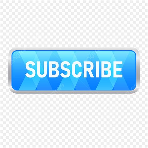 Youtube Subscribe Button Clipart Png Images Abstract Subscribe Blue