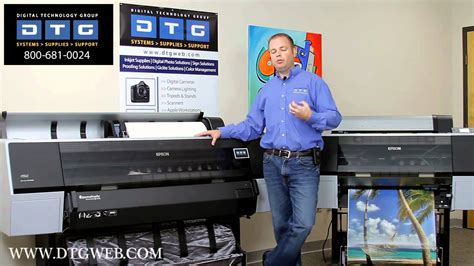 The driver work on windows 10, windows 8.1, wind. A detailed look at the Epson 7900 and 9900 printers - YouTube