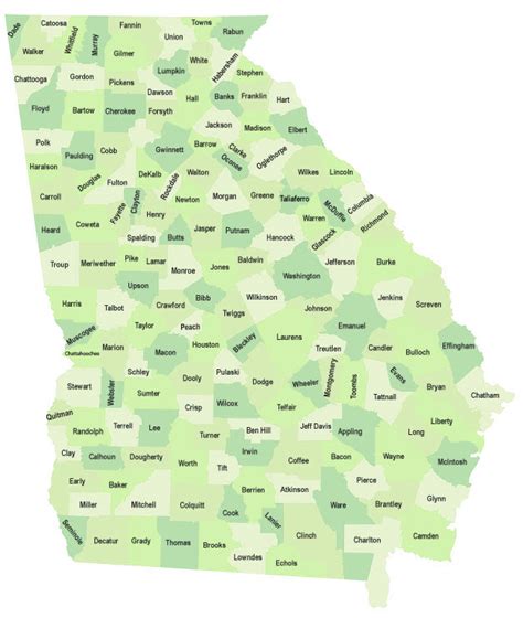 Georgia Map By Counties SexiezPix Web Porn