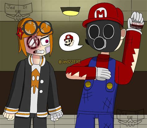 Smg4 Fallout Au Mario And Meggy By Jed22exe On Deviantart