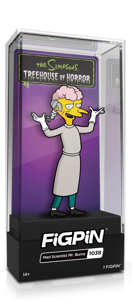 Figpin The Simpsons Treehouse Of Horror Mad Scientist Mr Burns 1038