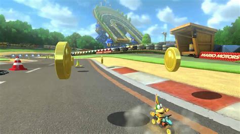 Wii U Mario Kart 8 Gba Marios Piste Youtube